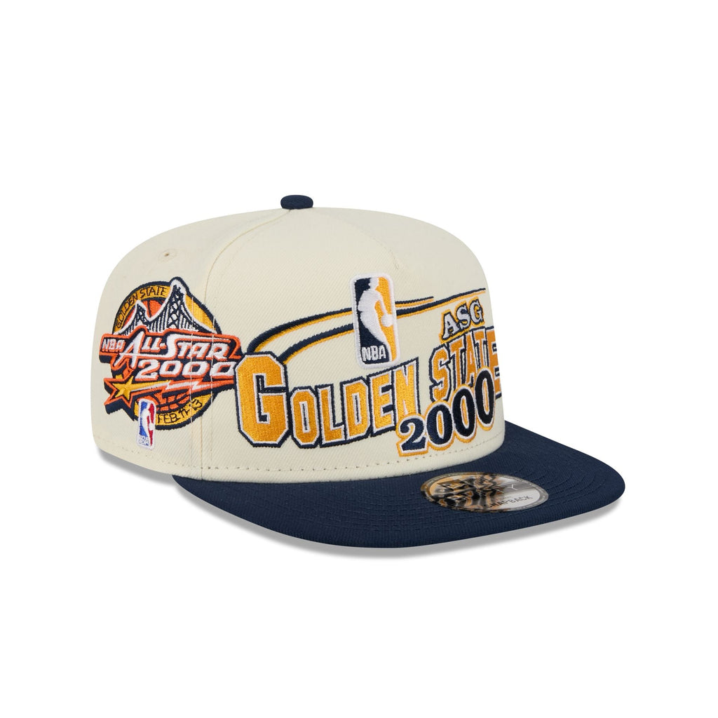 Golden State Warriors Hardwood Classics 2000 All-Star Game 9FIFTY A-Frame Snapback Hat