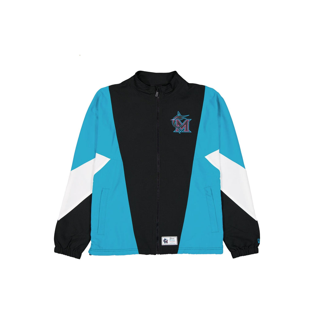 Miami Marlins 2026 City Connect Color Block Windbreaker