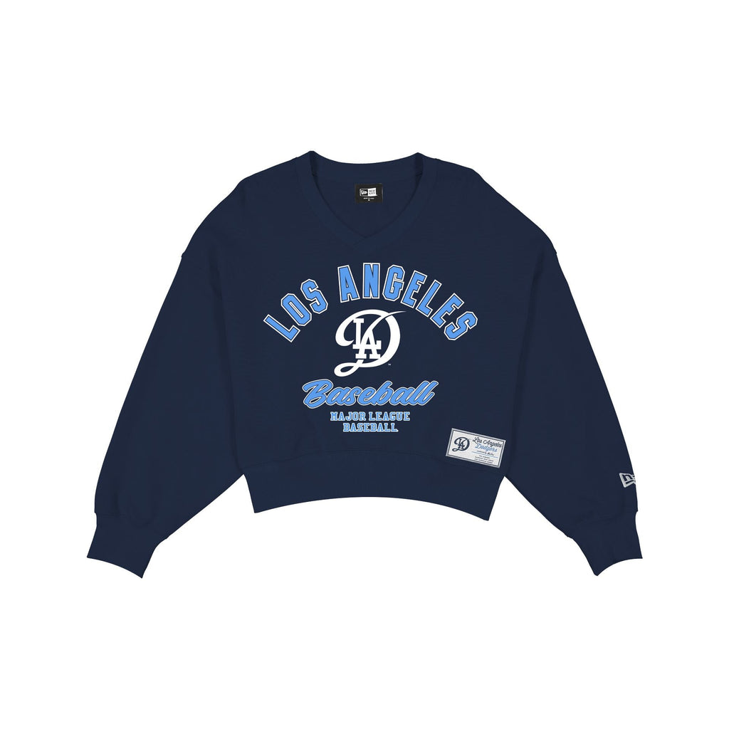 Los Angeles Dodgers 2026 City Connect Women's Cropped Crewneck