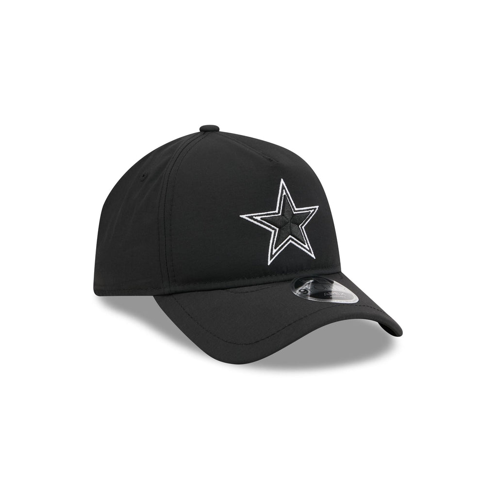 Dallas Cowboys Black 9FORTY APEX Snapback Hat