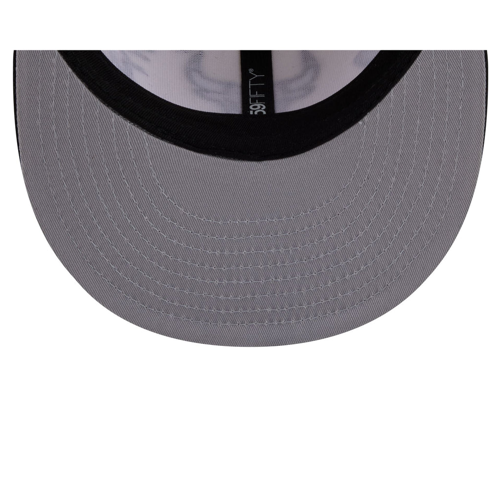 Space Jam x Chicago Bulls Tune Squad Chrome White 59FIFTY Fitted Hat