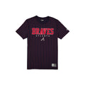 Atlanta Braves Throwback Pinstripe Varsity T-Shirt