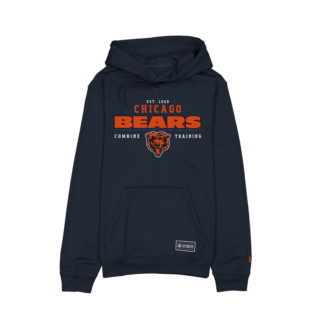 Chicago Bears Bold Logo Combine Hoodie