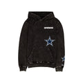 Dallas Cowboys Logo Washed Black Hoodie