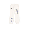 Los Angeles Dodgers Women's Chrome White Varsity Sweatpants