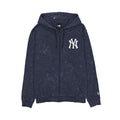 New York Yankees Washed Graphic Full-Zip Hoodie