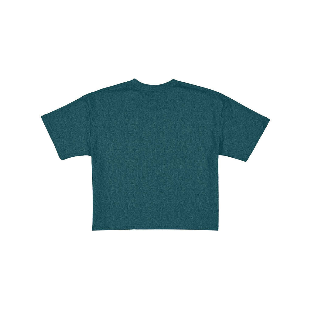 Philadelphia Eagles Women's Throwback Cropped Graphic T-Shirt