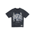 New York Yankees Women's Throwback Oversized Washed T-Shirt
