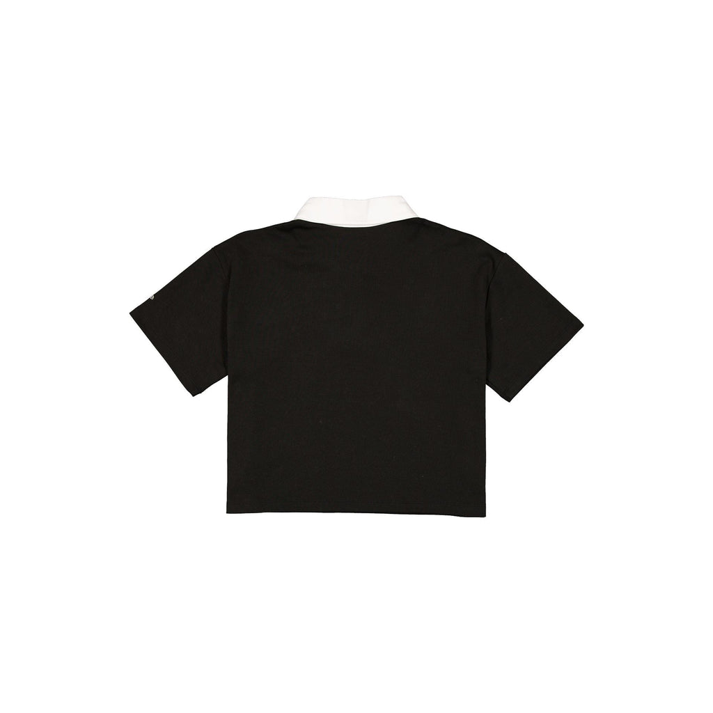 Las Vegas Raiders Women's Cropped Black Polo