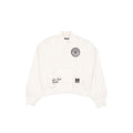 New York Yankees Women's Chrome White Quarter Zip