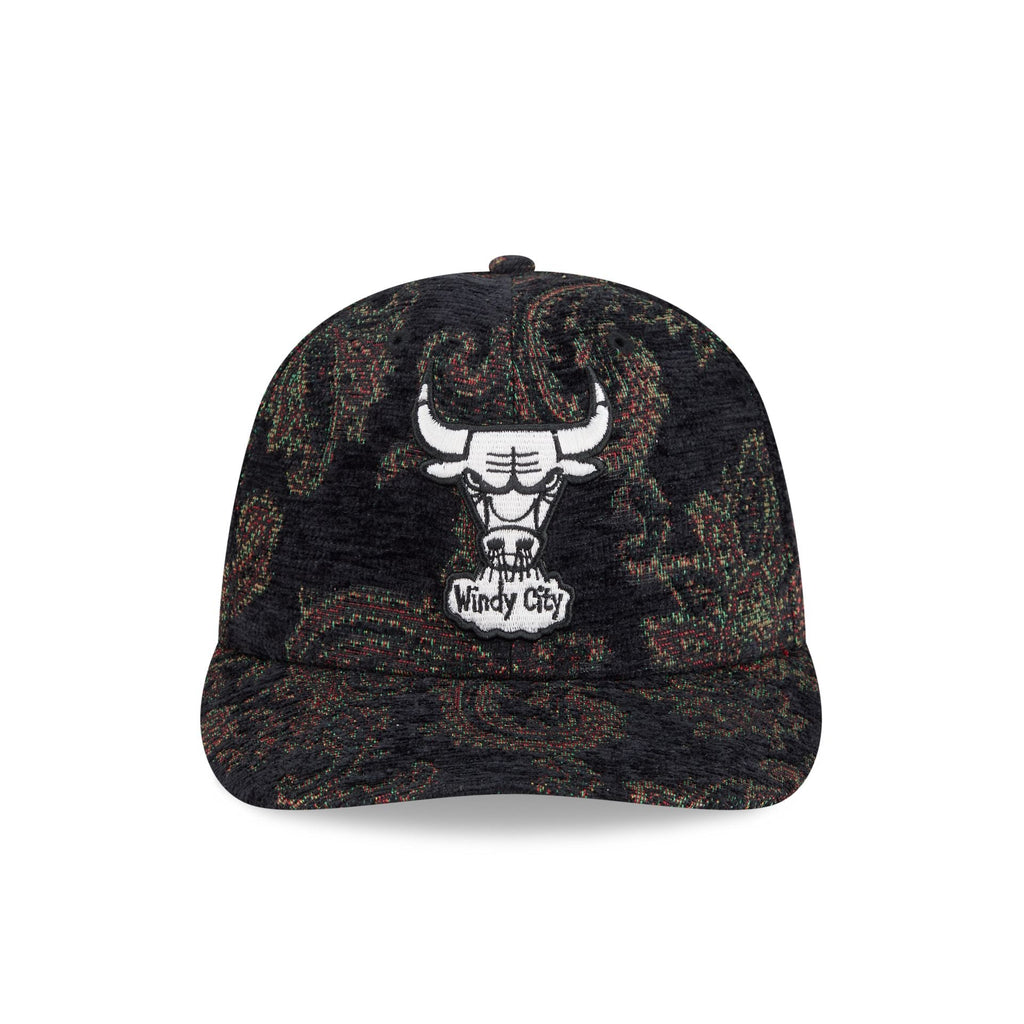 Chicago Bulls Three Looms Jacquard Chenille 59FIFTY Fitted Hat