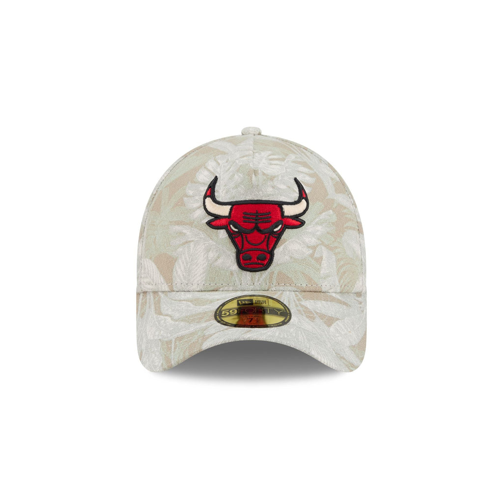 Chicago Bulls Three Looms Leafy Palm 59FORTY A-Frame Fitted Hat