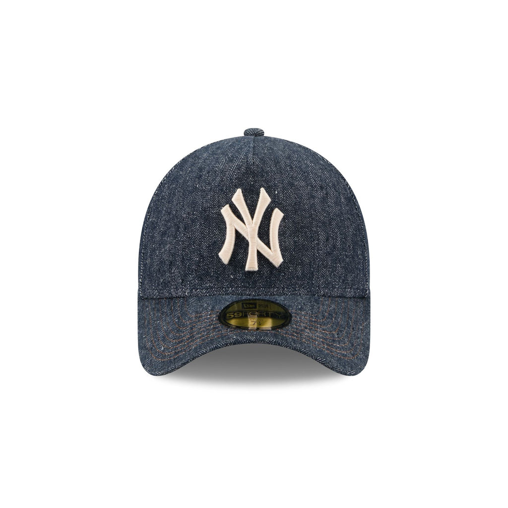 New York Yankees Denim 59FORTY A-Frame Fitted Hat
