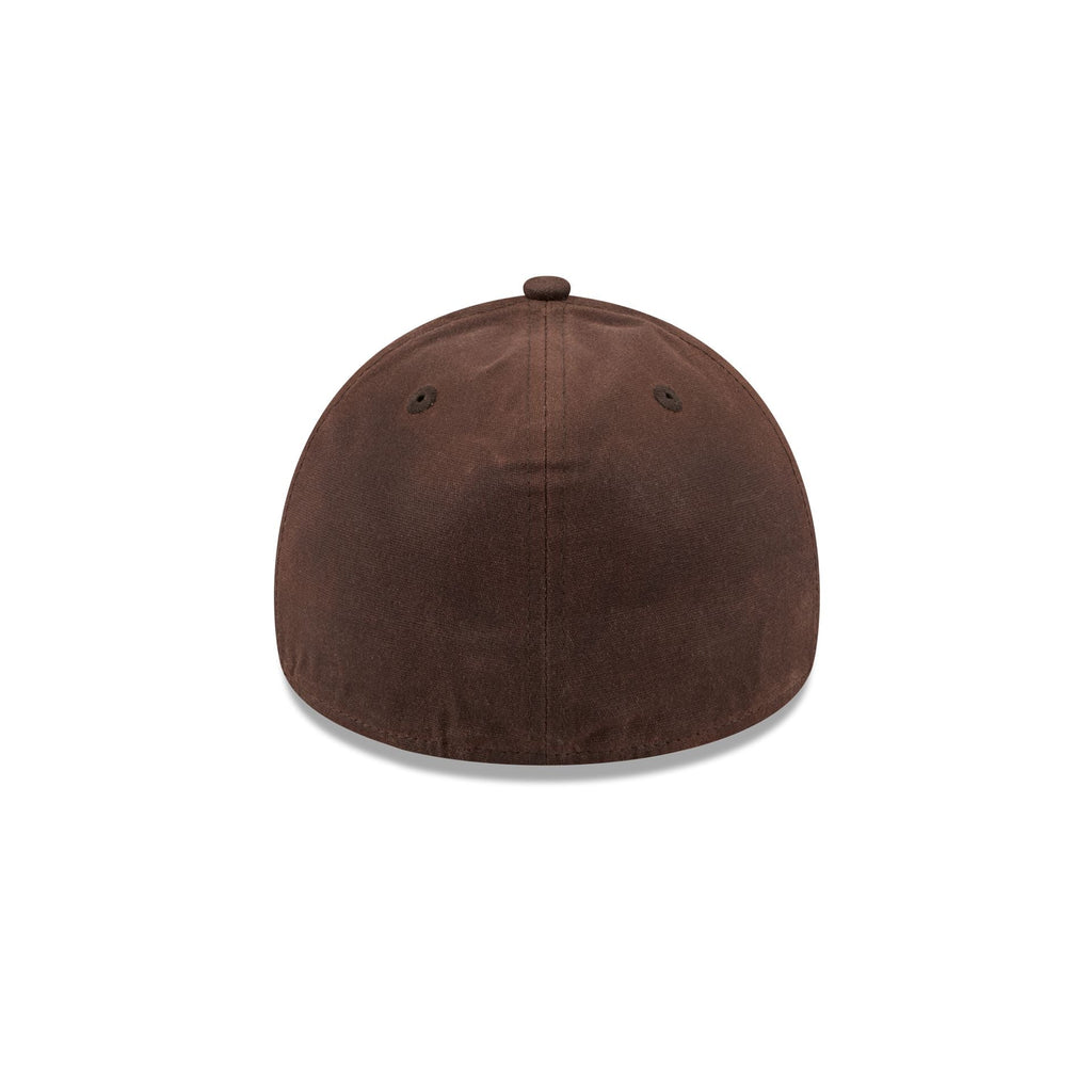 Los Angeles Lakers Waxed Canvas Brown 59FORTY A-Frame Fitted Hat
