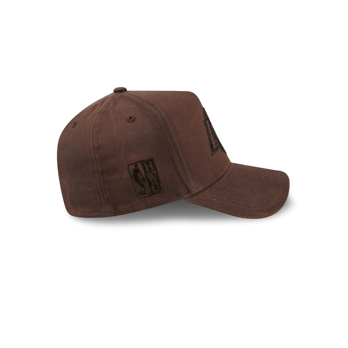 Los Angeles Lakers Waxed Canvas Brown 59FORTY A-Frame Fitted Hat
