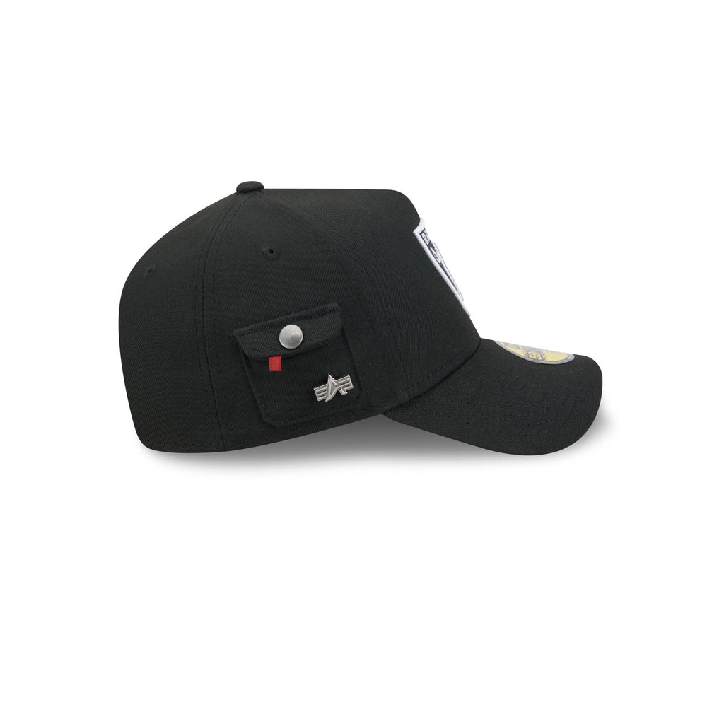 Alpha Industries x Las Vegas Raiders 59FORTY A-Frame Fitted Hat