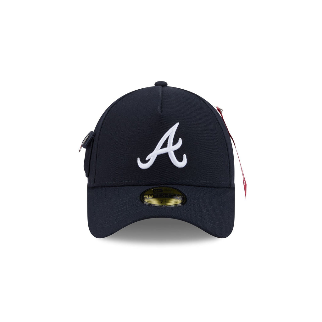 Alpha Industries x Atlanta Braves 59FORTY A-Frame Fitted Hat
