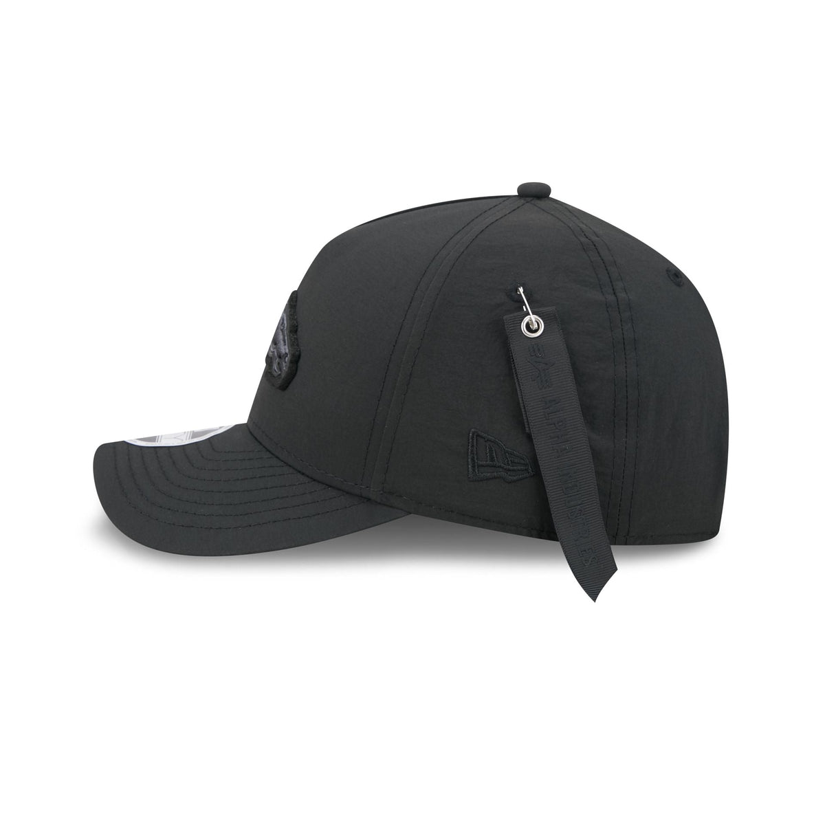 Alpha Industries x Denver Broncos Nylon Black 9FORTY M-Crown A-Frame Snapback Hat