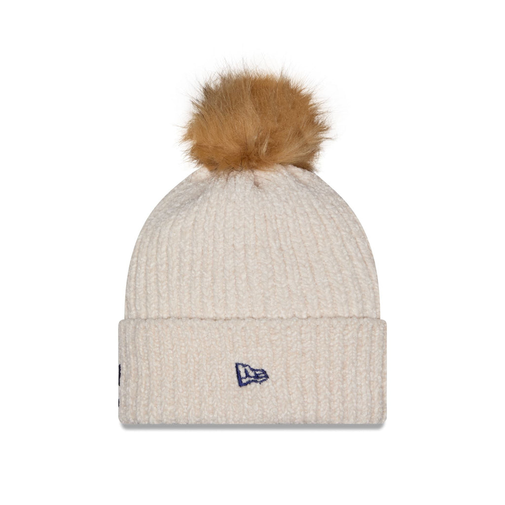 Los Angeles Dodgers Women's Sandy Linen Pom Knit Hat