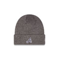 Atlanta Braves Heather Gray Tonal Beanie Hat