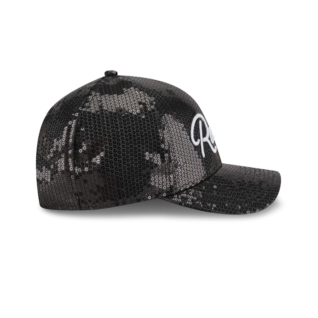 Las Vegas Raiders Sequin Script Women's 9FORTY M-Crown Snapback Hat