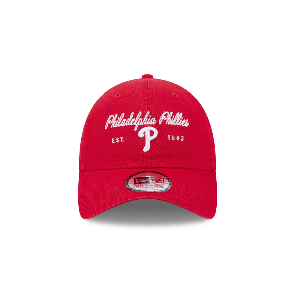 Philadelphia Phillies Script Wordmark Casual Classic Adjustable Hat