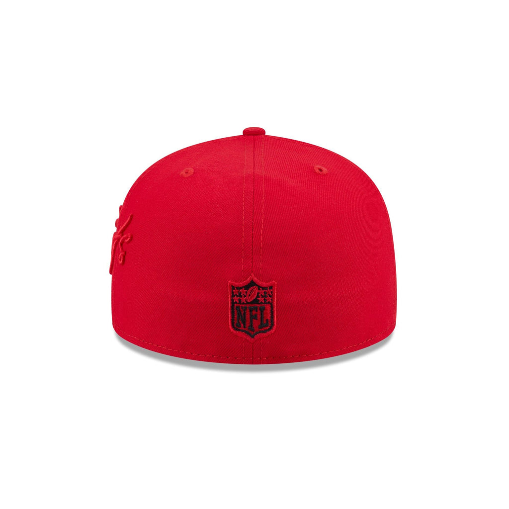Kansas City Chiefs Side Script 59FIFTY Fitted Hat