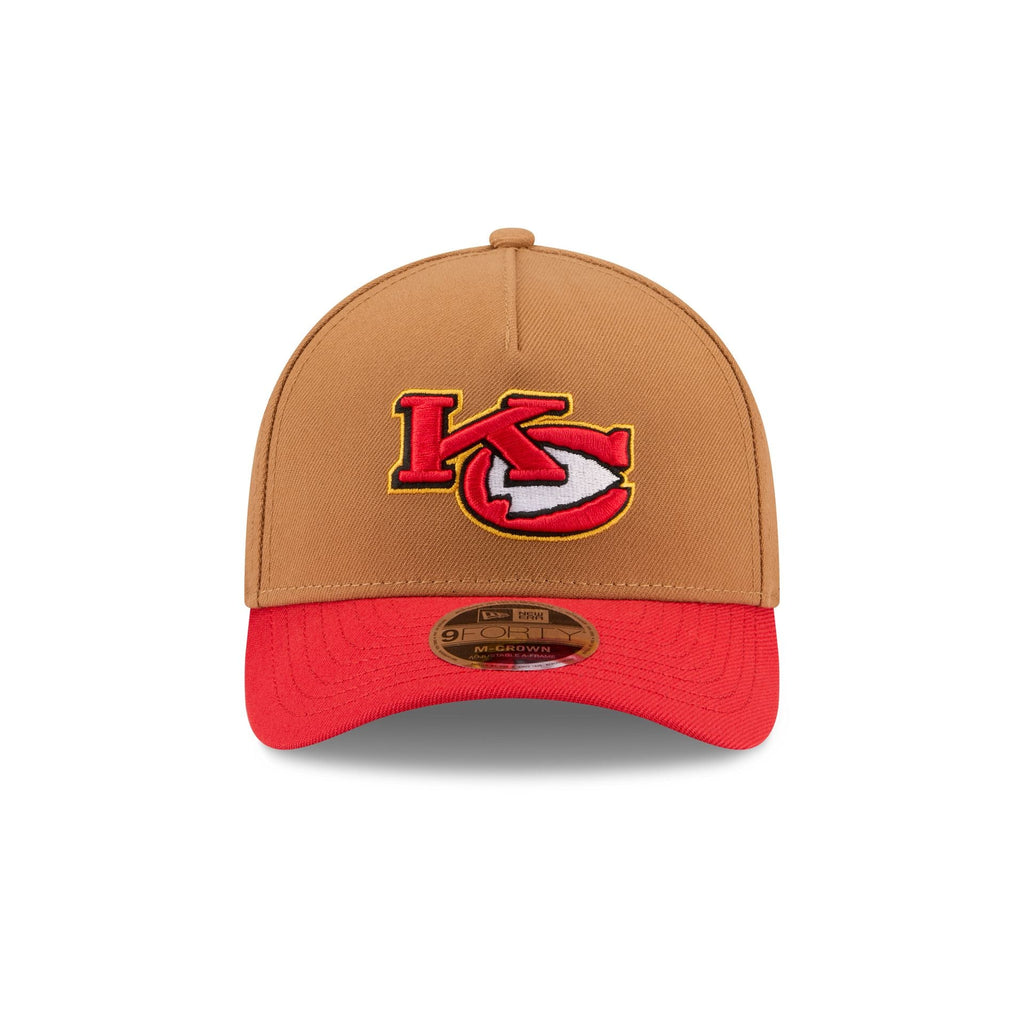 Kansas City Chiefs Deceptor Bronze 9FORTY M-Crown A-Frame Snapback Hat