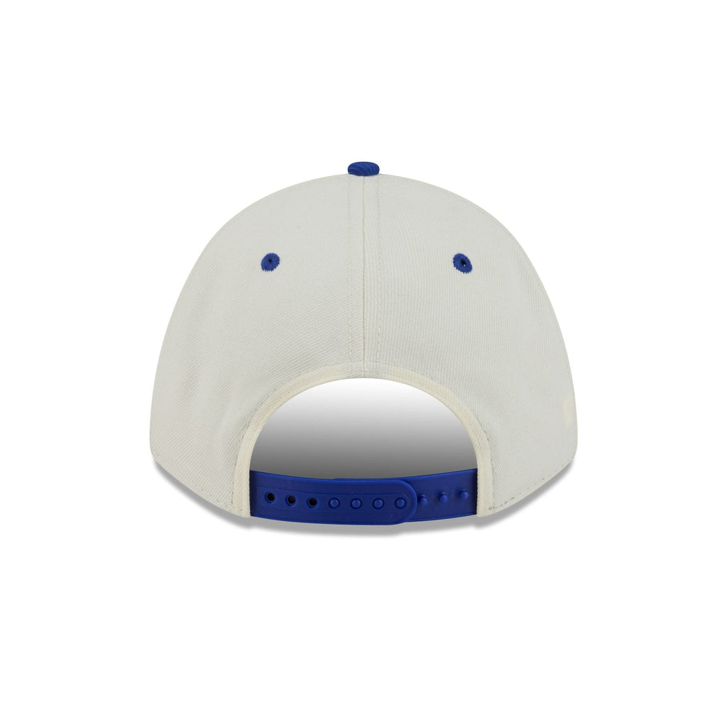 Golden State Warriors Arched Graphic Chrome White 9FORTY M-Crown A-Frame Snapback Hat