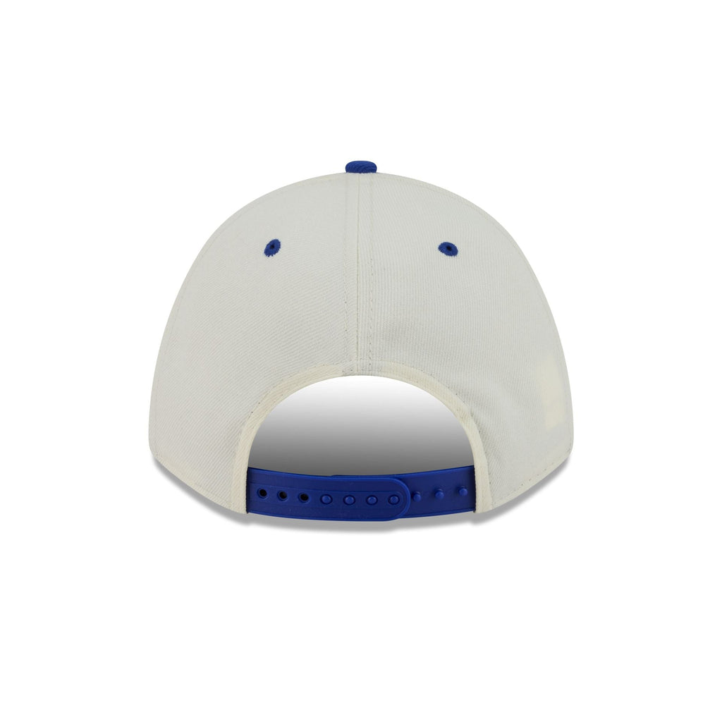 Buffalo Bills Arched Graphic Chrome White 9FORTY M-Crown A-Frame Snapback Hat