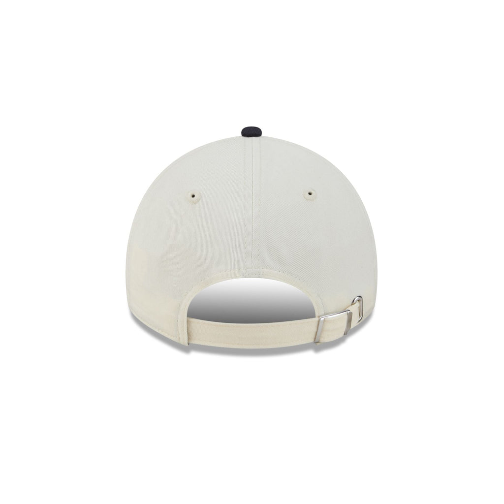 New York Yankees Mini Logo Chrome White Casual Classic Adjustable Hat