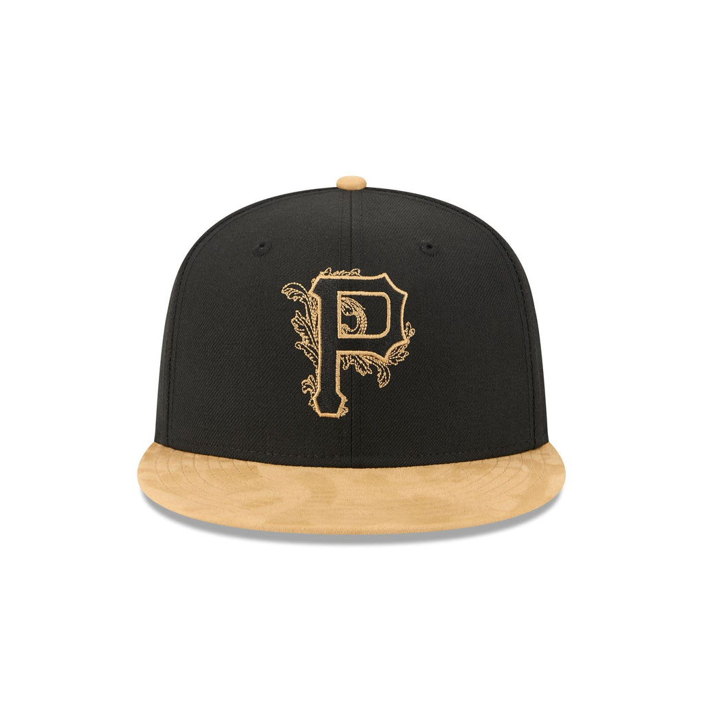 Pittsburgh Pirates Black Wool 59FIFTY Fitted Hat