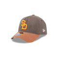 San Diego Padres Herringbone Team Colors 9FORTY A-Frame Adjustable Hat
