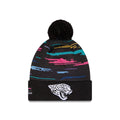 Jacksonville Jaguars 2026 Crucial Catch Pom Knit Hat