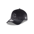 Chicago Cubs Washed Black Denim 9FORTY A-Frame Unstructured Snapback Hat