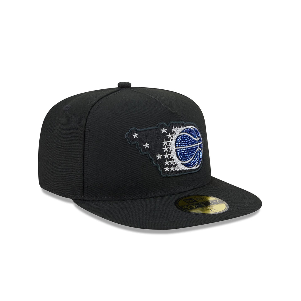 Just Caps Beaded Orlando Magic 59FIFTY A-Frame Fitted Hat