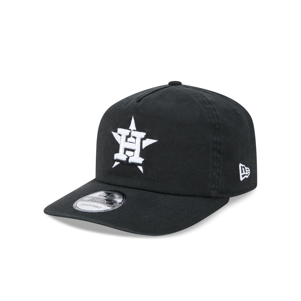 Houston Astros Black 19TWENTY Snapback Hat