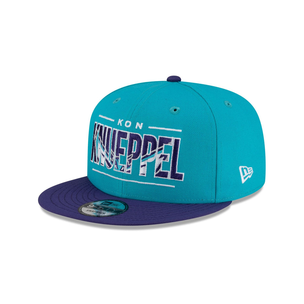 Charlotte Hornets Kon Knueppel Wordmark 9FIFTY Snapback Hat