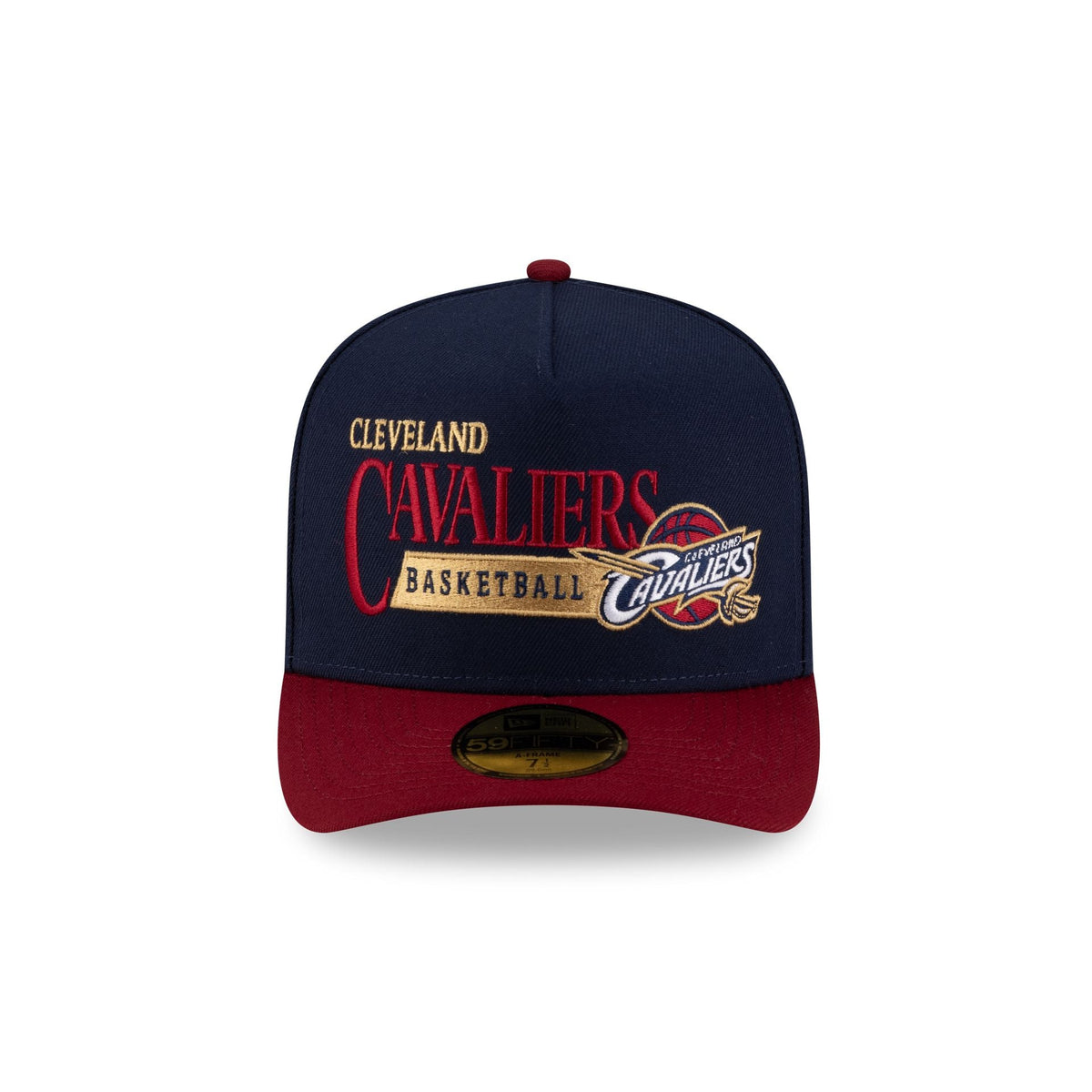 Cleveland Cavaliers 2010-2017 Hardwood Classics Liner 59FIFTY A-Frame Fitted Hat
