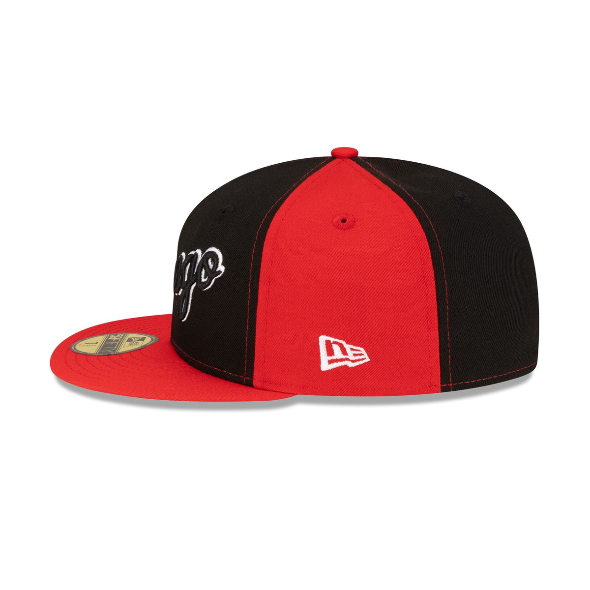Chicago Bulls Hardwood Classics 80s Pinwheel 59FIFTY Fitted Hat