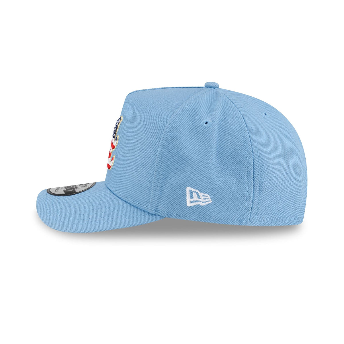 Atlanta Braves Red. White & Blue 9FIFTY A-Frame Snapback Hat