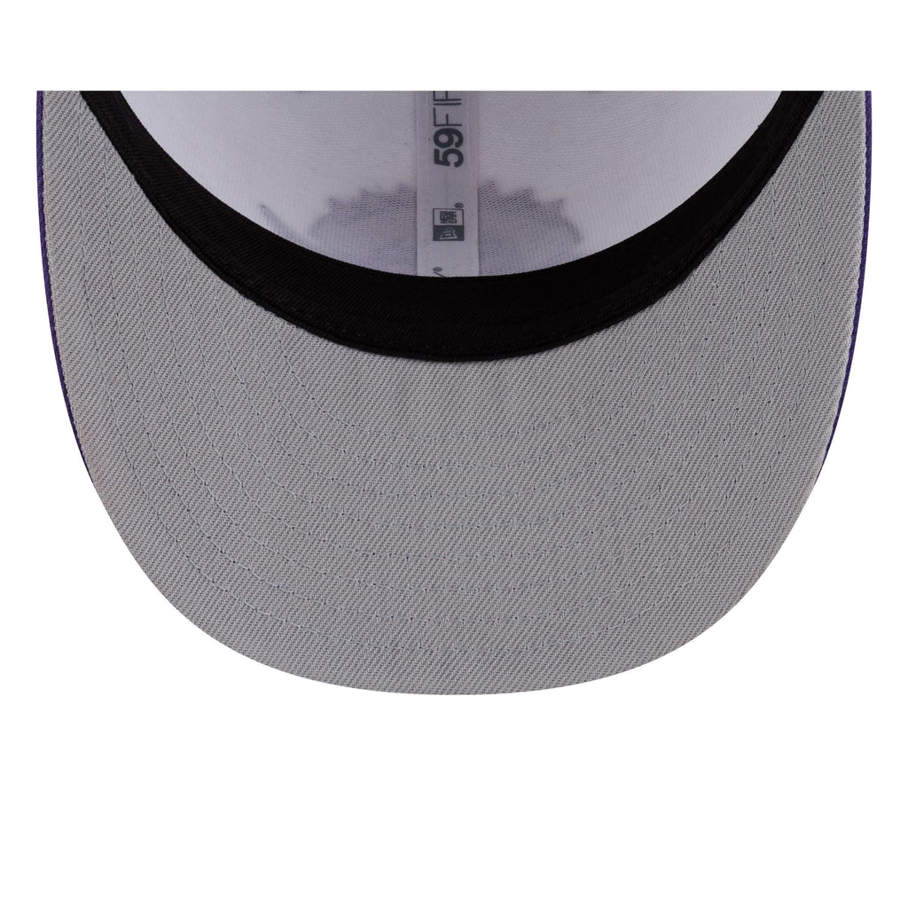 Toronto Raptors Hardwood Classics 90s White 59FIFTY Fitted Hat