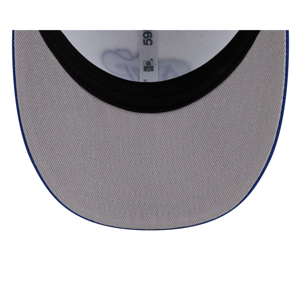 Dallas Mavericks Hardwood Classics 90s White 59FIFTY Fitted Hat