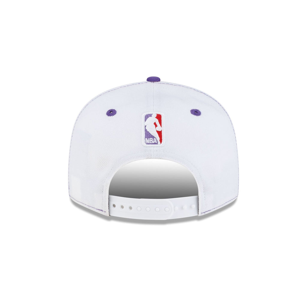 Toronto Raptors Hardwood Classics 2000s Optic White Flip 9FIFTY Snapback Hat