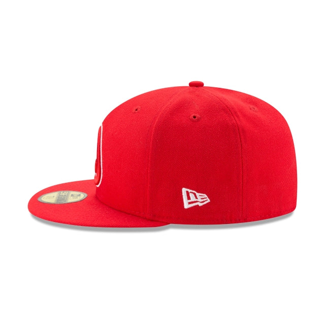 Atlanta Hawks Team Color 59FIFTY Fitted Hat
