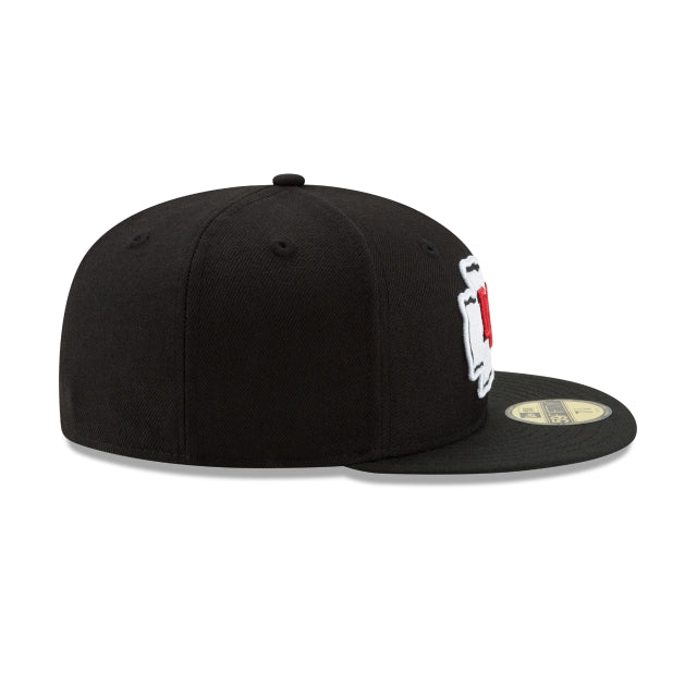 Kansas City Chiefs Black 59FIFTY Fitted Hat