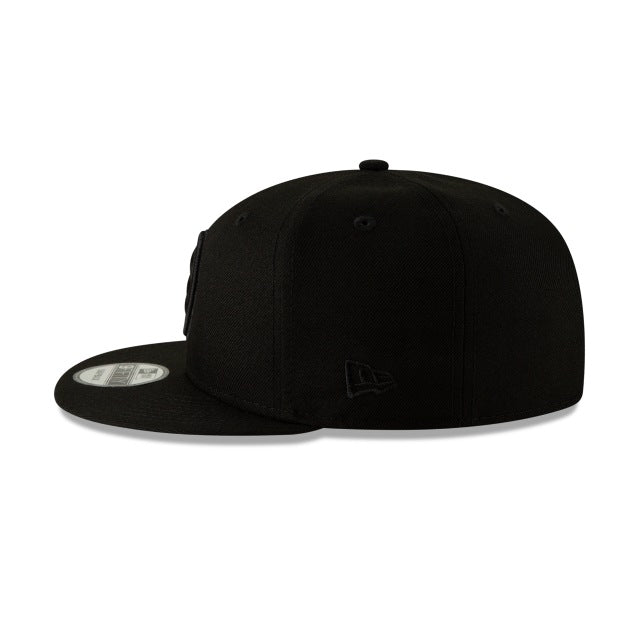 Pittsburgh Steelers Black On Black 9FIFTY Snapback Hat